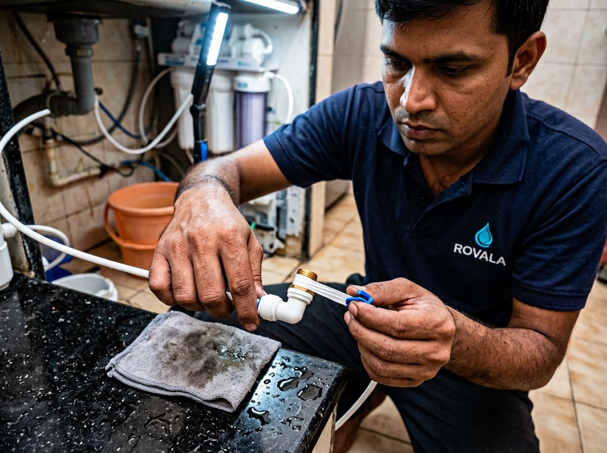 RO Water Leakage & Fitting Repair