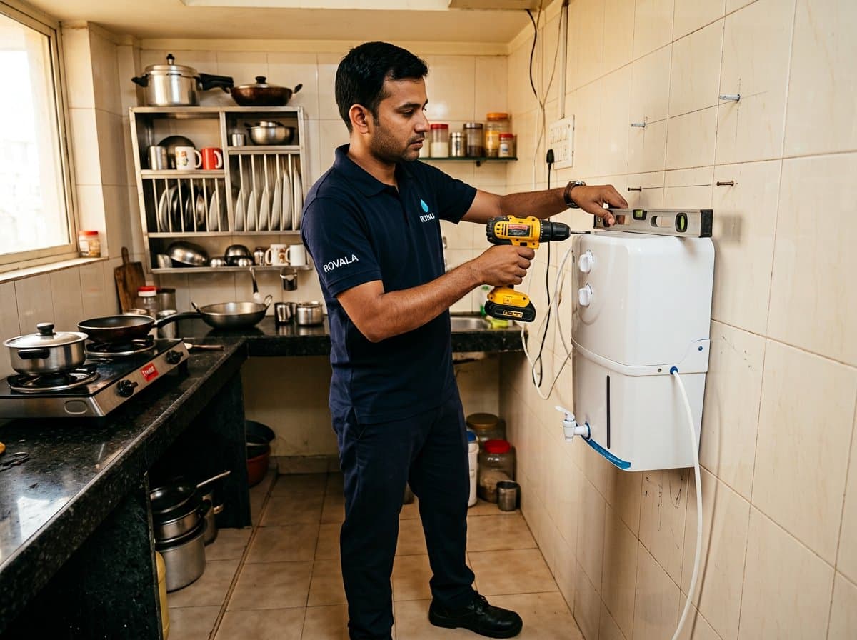 RO Water Purifier Installation